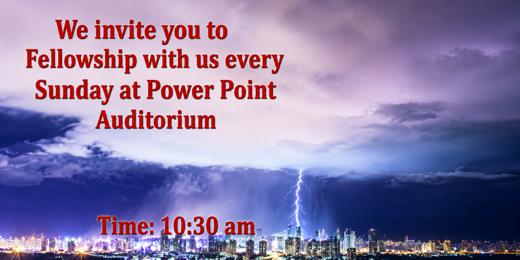 Prayer Meeting